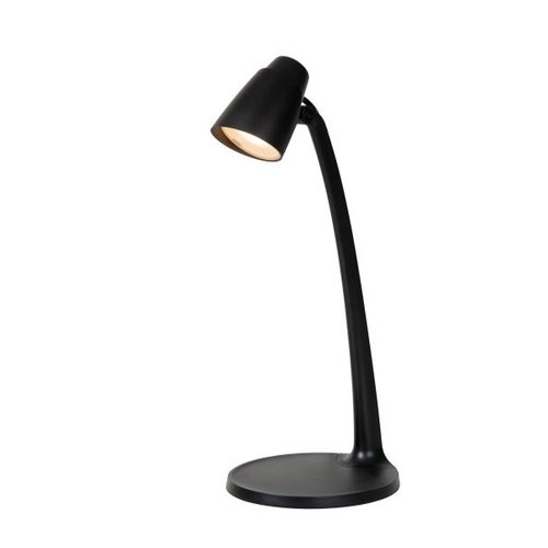Lucide LUDO - Bureaulamp - LED - 1x4,5W 3000K - Zwart - 18660/05/30 Lucide LUDO - Bureaulamp - LED - 1x4,5W 3000K - Zwart - 18660/05/30