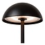 JOY - Oplaadbare Tafellamp Buiten - Accu/Batterij - Ø 12 cm - LED Dimb. - 1x1,5W 3000K - IP54 - Zwart -  15500/02/30