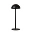 JOY - Lampe de table rechargeable Outdoor - Batterie - Ø 12 cm - LED Dim. - 1x1.5W 3000K - IP54 - Noir - 15500/02/30