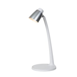 Lucide LUDO - Lampe de bureau - LED - 1x4,5W 3000K - Blanc - 18660/05/31