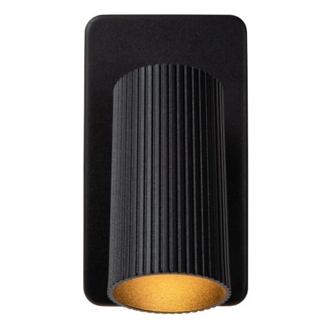 CLUBS - Wandspot - 1xGU10 - Zwart - 09239/11/30