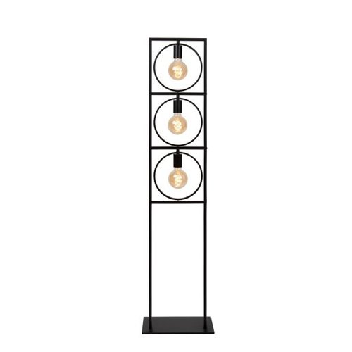 Lucide SUUS - Vloerlamp - 3xE27 - Zwart - 00727/03/30 Lucide SUUS - Vloerlamp - 3xE27 - Zwart - 00727/03/30