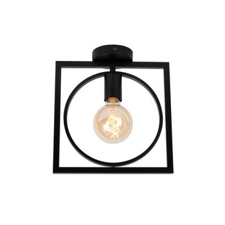 Lucide SUUS - Ceiling lamp - 1xE27 - Black - 00127/01/30