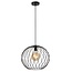 Lucide DANZA - Hanglamp - Ø 40 cm - 1xE27 - Zwart - 21428/40/30