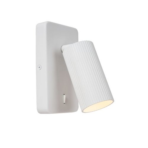 Lucide CLUBS - Wandspot - 1xGU10 - Wit - 09239/11/31 Lucide CLUBS - Wandspot - 1xGU10 - Wit - 09239/11/31
