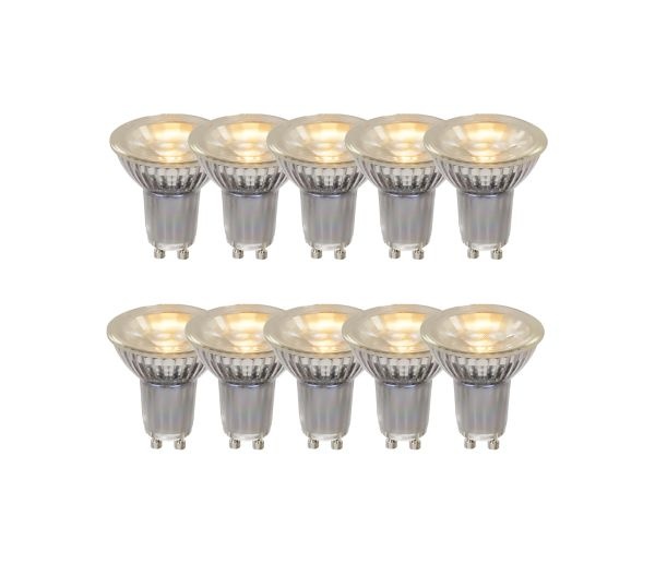 MR16*10 - Lampe Led - Ø 5 cm - LED - GU10 - 10x5W 2700K - Transparent ...