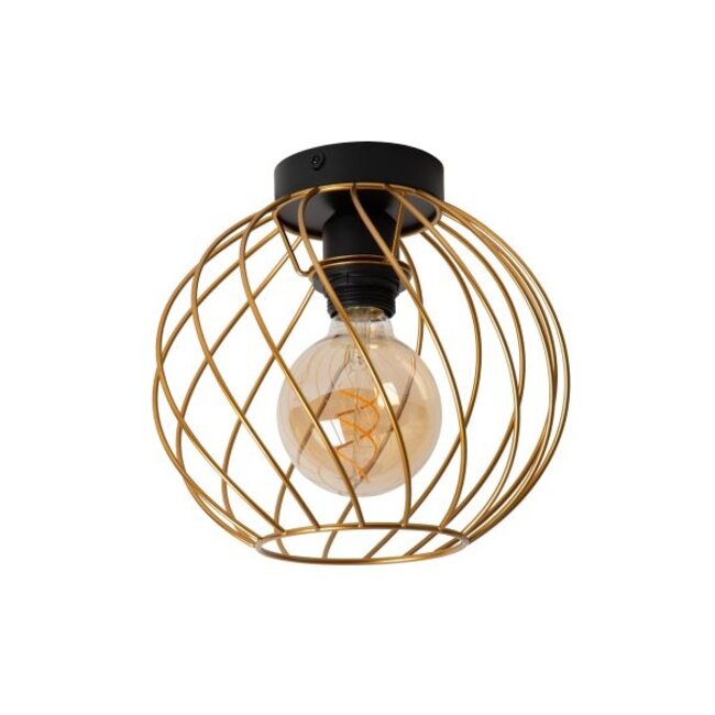 DANZA - Ceiling lamp - Ø 25 cm - 1xE27 - Matt Gold / Brass - 21128/25/02