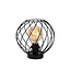 Lucide DANZA - Lampe à poser - Ø 25 cm - 1xE27 - Noir - 21528/25/30