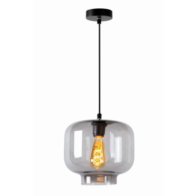 MEDINE - Pendant lamp - Ø 25 cm - 1xE27 - Fumé - 46413/01/65