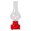 JASON - Rechargeable Table Lamp - Accu/Battery - LED Dim. - 1x2W 3000K - 3 StepDim - Red - 74516/02/32