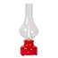 Lucide JASON - Lampe de table rechargeable - Accu/Batterie - LED Dim. - 1x2W 3000K - 3 StepDim - Rouge - 74516/02/32