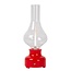 Lucide JASON - Oplaadbare Tafellamp - Accu/Batterij - LED Dimb. - 1x2W 3000K - 3 StepDim - Rood - 74516/02/32