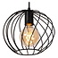 DANZA - Hanging lamp - Ø 50 cm - 3xE27 - Black - 21428/13/30