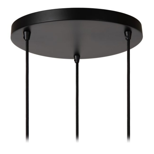 DANZA - Hanging lamp - Ø 50 cm - 3xE27 - Black - 21428/13/30