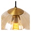 MONSARAZ - Hanging lamp - Ø 25 cm - 1xE27 - Amber - 45493/30/62