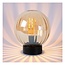 MONSARAZ - Lampe à poser - Ø 25 cm - 1xE27 - Ambre - 45593/01/62