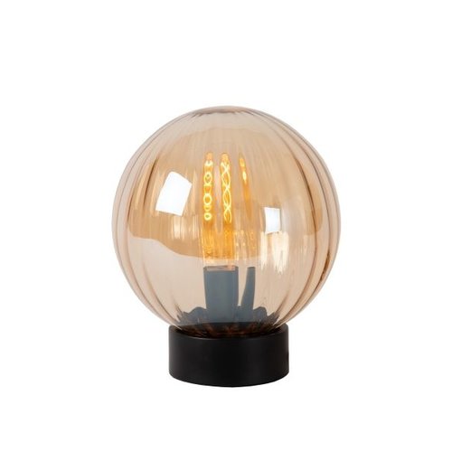 Lucide MONSARAZ - Table lamp - Ø 25 cm - 1xE27 - Amber - 45593/01/62 Lucide MONSARAZ - Table lamp - Ø 25 cm - 1xE27 - Amber - 45593/01/62