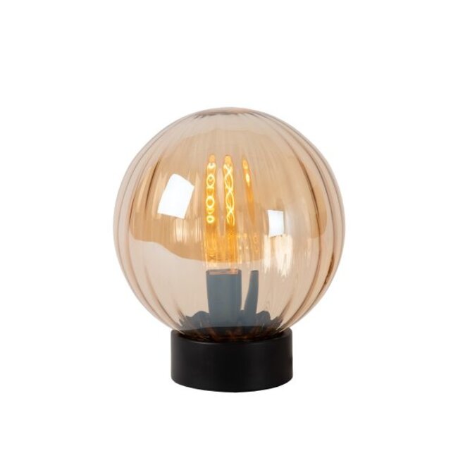 MONSARAZ - Lampe à poser - Ø 25 cm - 1xE27 - Ambre - 45593/01/62