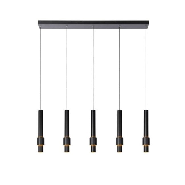 MARGARY - Hanging lamp - LED Dim. - 5x4.2W 2700K - Black - 24402/30/30