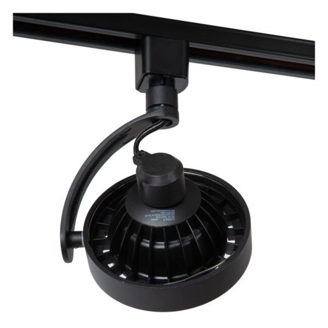 TRACK DORIAN Railspot - 1-fase Railsysteem / Railverlichting - 1xES111 - Zwart - 09954/01/30