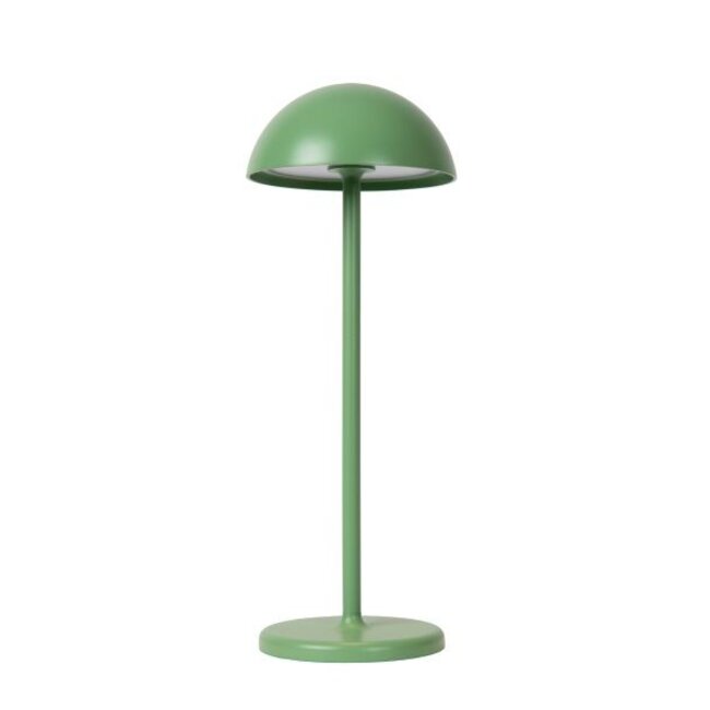 JOY - Rechargeable Table Lamp Outdoor - Battery - Ø 12 cm - LED Dim. - 1x1.5W 3000K - IP54 - Green - 15500/02/33