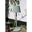 JUSTINE - Oplaadbare Tafellamp Buiten - Accu/Batterij - LED Dimb. - 1x2W 2700K - IP54 - Met draadloos oplaadstation - Groen - 27889/02/33