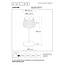 JUSTINE - Oplaadbare Tafellamp Buiten - Accu/Batterij - LED Dimb. - 1x2W 2700K - IP54 - Met draadloos oplaadstation - Groen - 27889/02/33