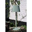 JUSTINE - Rechargeable Table Lamp Outdoor - Battery - LED Dim. - 1x2W 2700K - IP54 - With wireless charging station - Green - 27889/02/33