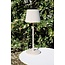 JUSTINE - Rechargeable Table Lamp Outdoor - Battery - LED Dim. - 1x2W 2700K - IP54 - With wireless charging station - Beige - 27889/02/38