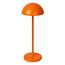 JOY - Oplaadbare Tafellamp Buiten - Accu/Batterij - Ø 12 cm - LED Dimb. - 1x1,5W 3000K - IP54 - Oranje - 15500/02/53