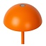 JOY - Oplaadbare Tafellamp Buiten - Accu/Batterij - Ø 12 cm - LED Dimb. - 1x1,5W 3000K - IP54 - Oranje - 15500/02/53