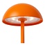 JOY - Oplaadbare Tafellamp Buiten - Accu/Batterij - Ø 12 cm - LED Dimb. - 1x1,5W 3000K - IP54 - Oranje - 15500/02/53