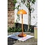 JOY - Rechargeable Table Lamp Outdoor - Battery - Ø 12 cm - LED Dim. - 1x1.5W 3000K - IP54 - Orange - 15500/02/53