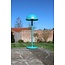 JOY - Rechargeable Outdoor Table Lamp - Battery/Battery Operated - Ø 12 cm - LED Dimmable - 1x1.5W 3000K - IP54 - Turquoise - 15500/02/37