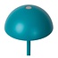 JOY - Rechargeable Outdoor Table Lamp - Battery/Battery Operated - Ø 12 cm - LED Dimmable - 1x1.5W 3000K - IP54 - Turquoise - 15500/02/37