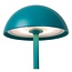 JOY - Rechargeable Outdoor Table Lamp - Battery/Battery Operated - Ø 12 cm - LED Dimmable - 1x1.5W 3000K - IP54 - Turquoise - 15500/02/37