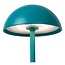 JOY - Rechargeable Table Lamp Outdoor - Battery - Ø 12 cm - LED Dim. - 1x1.5W 3000K - IP54 - Turquoise - 15500/02/37