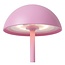 JOY - Rechargeable Outdoor Table Lamp - Battery/Battery Operated - Ø 12 cm - LED Dimmable - 1x1.5W 3000K - IP54 - Pink - 15500/02/66