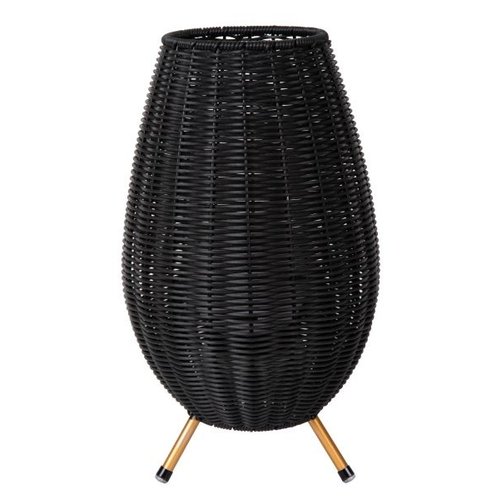 Lucide COLIN IP44 - Oplaadbare Tafellamp Buiten - Accu/Batterij - LED Dimb. - 1x3W 3000K - IP44 - 3 StepDim - Zwart - 03843/36/30 Lucide COLIN IP44 - Oplaadbare Tafellamp Buiten - Accu/Batterij - LED Dimb. - 1x3W 3000K - IP44 - 3 StepDim - Zwart - 03843/36/30