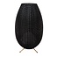 Lucide COLIN IP44 - Oplaadbare Vloerlamp Buiten - Accu/Batterij - LED Dimb. - 1x3W 3000K - IP44 - 3 StepDim - Zwart - 03843/80/30