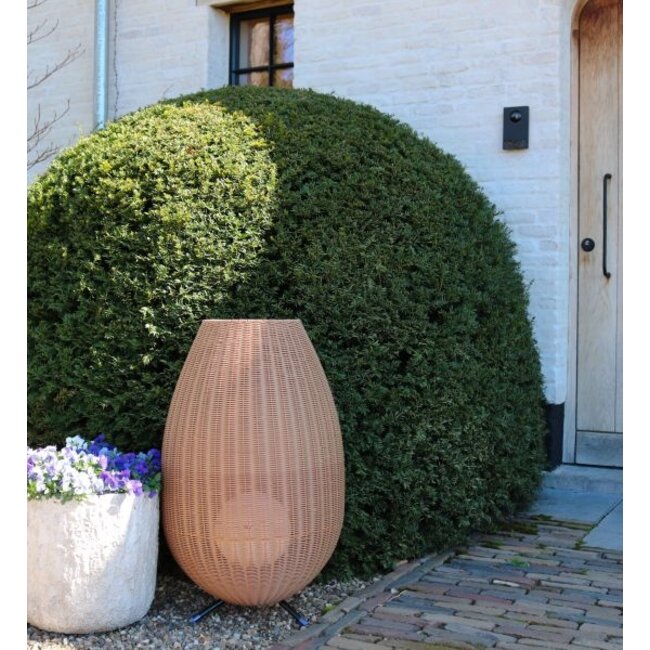 COLIN IP44 - Lampadaire Rechargeable Extérieur - Accu/Batterie - LED Dim. - 1x3W 3000K - IP44 - 3 StepDim - Naturel - 03843/80/72