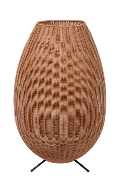 Outsunny Solar Staande Lamp Rattan Met Lichtsensor 3 Automatische Lichtstanden In Boho Stijl Ip44 Waterdicht~1tdo8rkahqo00