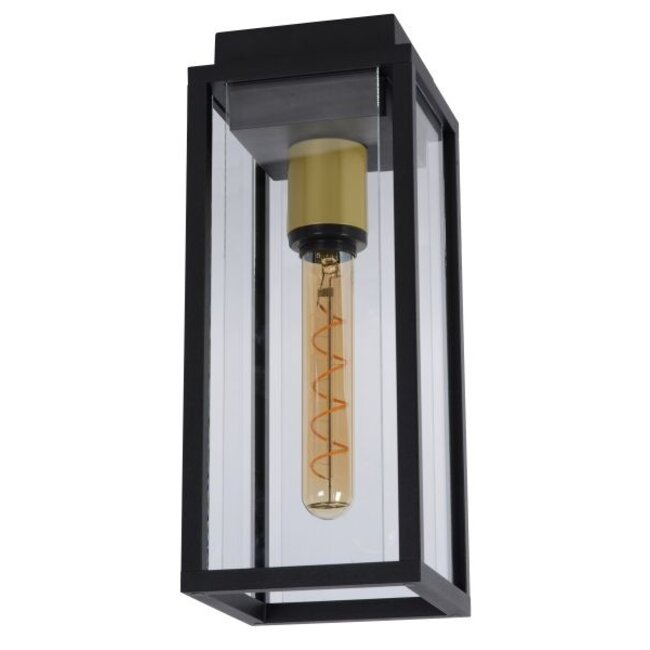 LAURENS - Plafonnière Buiten - 1xE27 - IP54 - Zwart - 27105/01/30