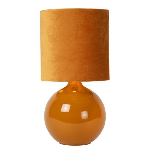 Lucide Lucide ESTERAD - Tafellamp - 1xE14 -Okergeel Lucide Lucide ESTERAD - Tafellamp - 1xE14 -Okergeel