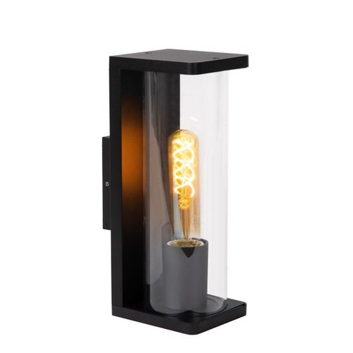 Lucide SLIGO - Wandlamp Buiten - 1xE27 - IP65 - Zwart - 15807/01/30 Lucide SLIGO - Wandlamp Buiten - 1xE27 - IP65 - Zwart - 15807/01/30