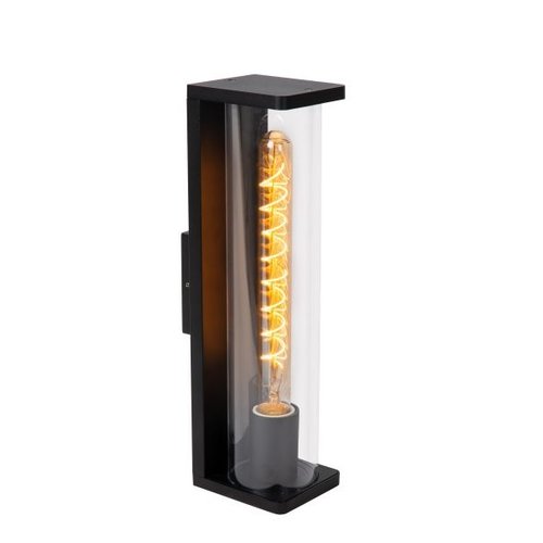 Lucide SLIGO - Wandlamp Buiten - 1xE27 - IP65 - Zwart - 15808/01/30 Lucide SLIGO - Wandlamp Buiten - 1xE27 - IP65 - Zwart - 15808/01/30