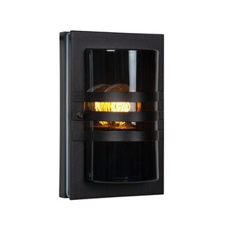 Lucide PRIVAS - Wall lamp Outdoor - 1xE27 - IP44 - Black - 14826/01/30