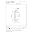 PRIVAS - Outdoor Wall Lamp - 1xE27 - IP44 - Black - 14827/01/30
