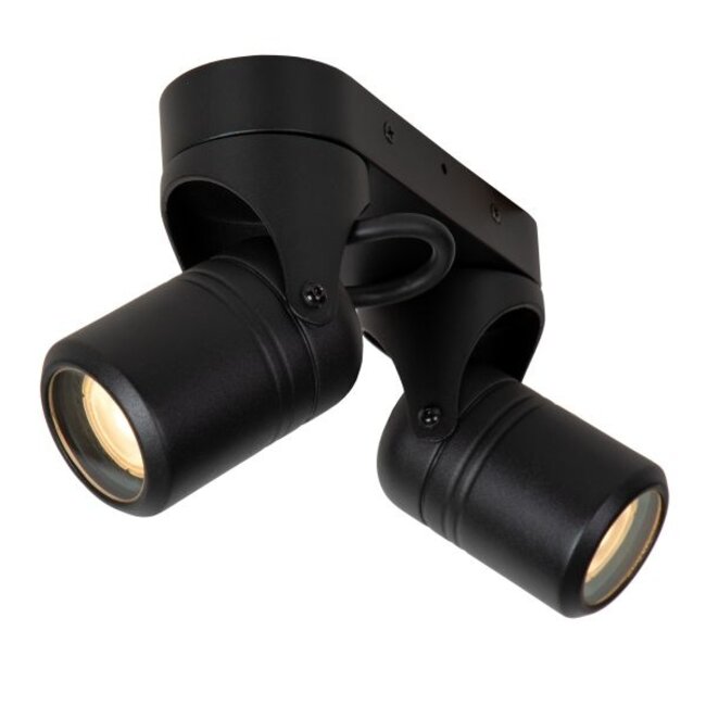 NIORT - Ceiling spot Outdoor - 2xGU10 - IP44 - Black - 14825/02/30