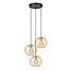 DANZA - Hanging lamp - Ø 50 cm - 3xE27 - Matt Gold / Brass - 21428/13/02